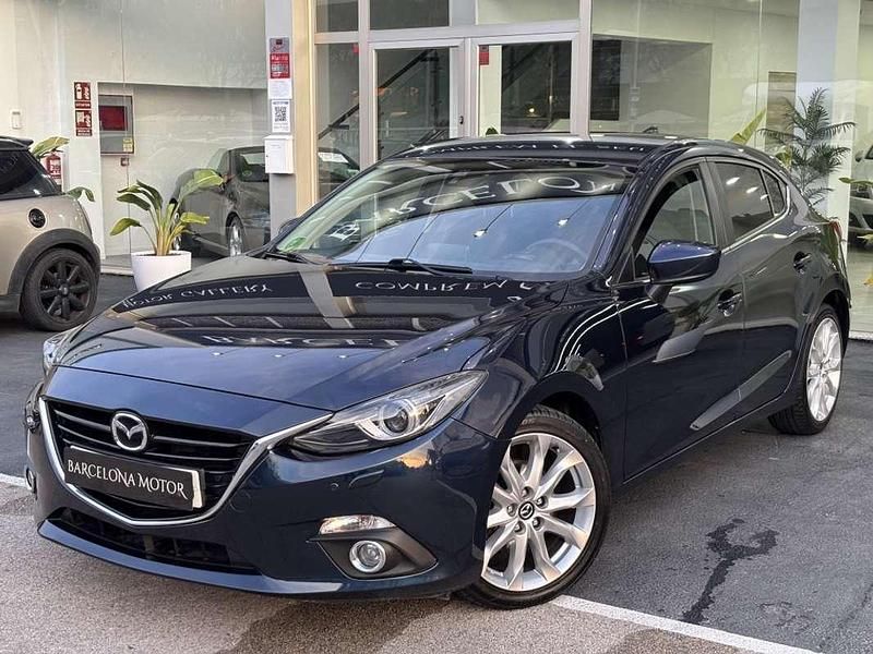 Azul Usado 2016 Mazda 3 Luxury Utilitario | 12.990 € (Precio justo) - Imagen 1/4
