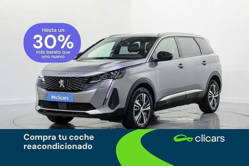 Plateado Usado 2024 Peugeot 5008 Allure Monovolumen | 21.790 € (Buen precio) - Imagen 1/4