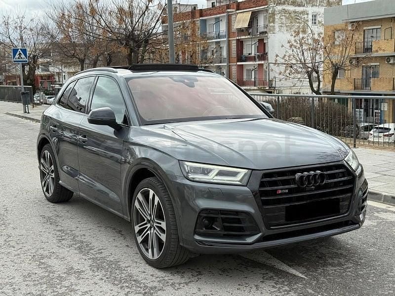 Usado Audi SQ5 Comfort 354 CV (260 kW) 2018 Gris / plata SUV