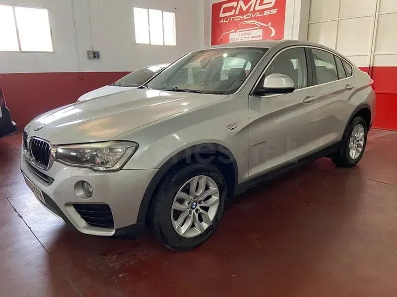 Usado BMW X4 190 CV (139 kW) 2017 Gris / plata SUV