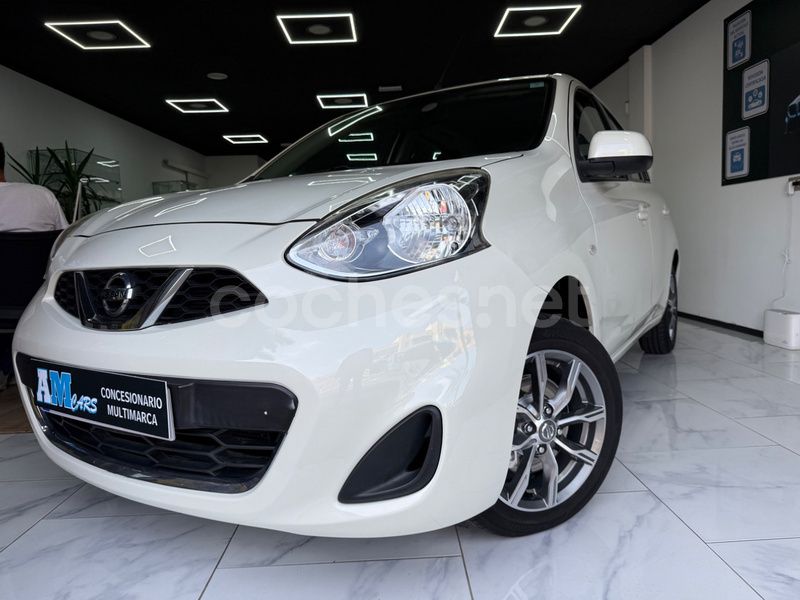 Blanco Usado 2015 Nissan Micra Visia Utilitario | 7990 € (Precio justo) - Imagen 1/4