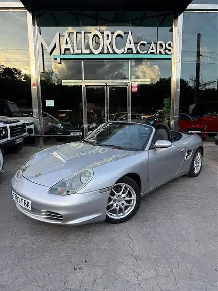 Käytetty Porsche Boxster 228 HP (167 kW) 2004 Harmaa Avoauto