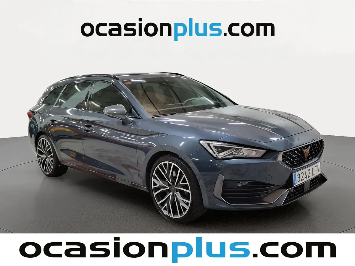 Usado Cupra Leon VZ 245 CV (180 kW) 2021 Gris Monovolumen