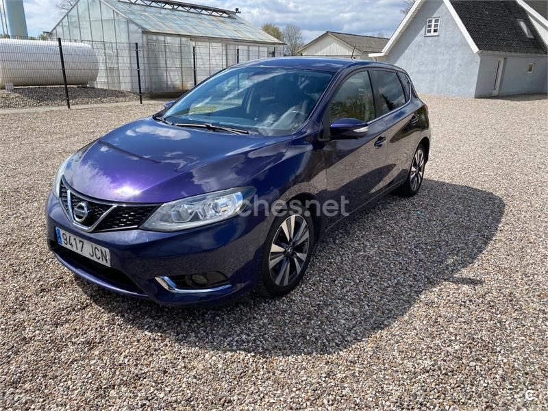 Violeta / lila Usado 2015 Nissan Pulsar Tekna Berlina | 7150 € (Buen precio) - Imagen 1/4