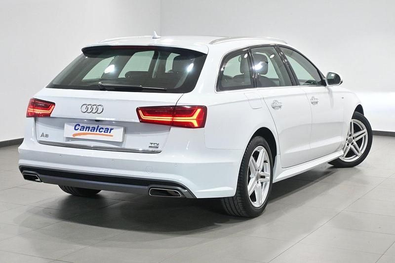 Begagnad Audi A6 S-Line 190 HK (139 kW) 2018 Vit Kombi