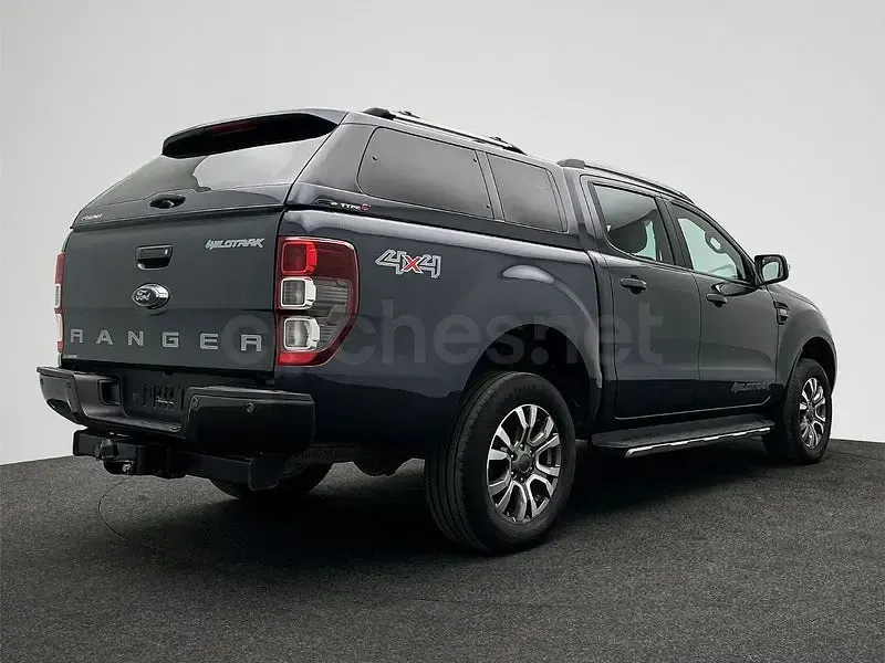 Usado Ford Ranger Wildtrack 200 CV (147 kW) 2018 Negro Pickup/Camioneta