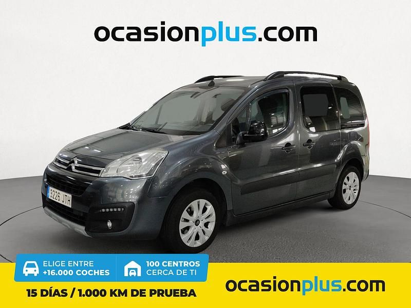 Gris Usado 2016 Citroën Berlingo XTR Monovolumen | 11.990 € (Buen precio) - Imagen 1/4