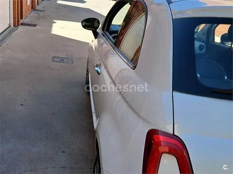 Usado Fiat 500 Lounge 69 CV (50 kW) 2016 Blanco Berlina
