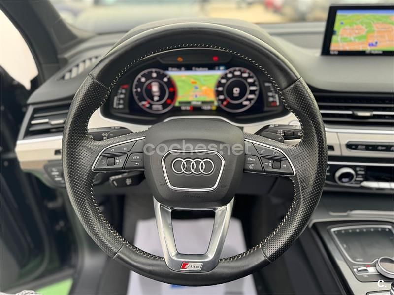 Usado Audi Q7 S-Line 218 CV (160 kW) 2016 Negro SUV