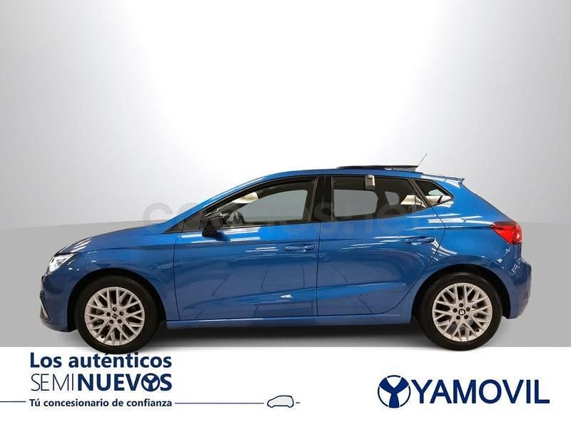 Usado Seat Ibiza FR 110 CV (80 kW) 2022 Azul Berlina