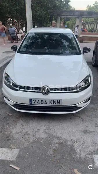 Usado VW Golf VII Sportline 125 CV (91 kW) 2018 Blanco Familiar
