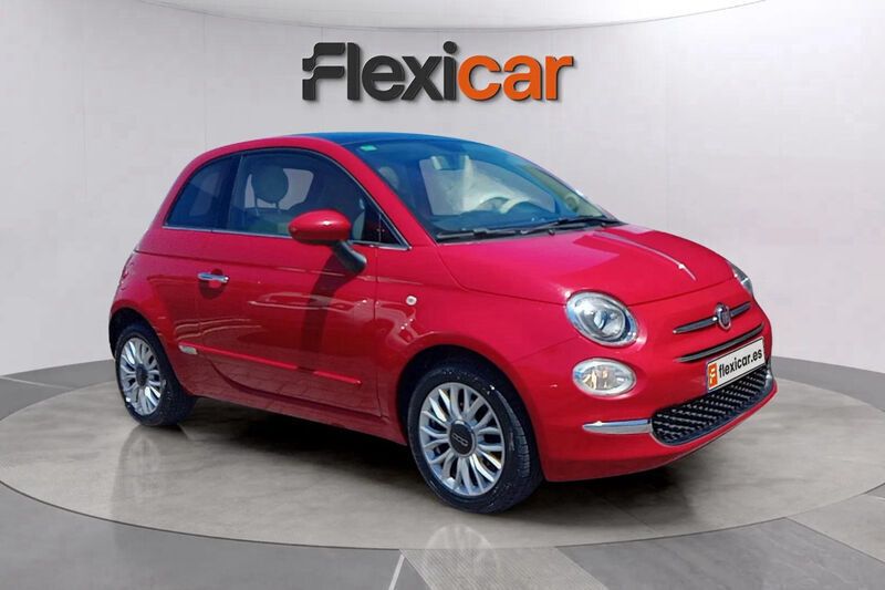 Rojo Usado 2018 Fiat 500 Lounge Berlina | 8490 € (Precio justo) - Imagen 1/4