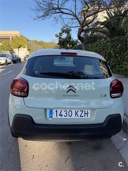Usado Citroën C3 Feel 82 CV (60 kW) 2019 Verde Utilitario