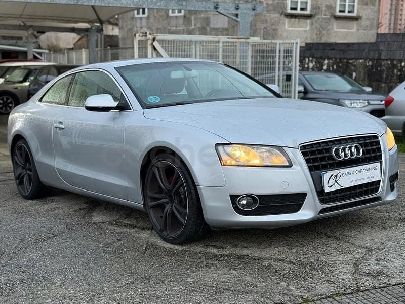 Usado Audi A5 160 CV (117 kW) 2010 Gris / plata Coupe