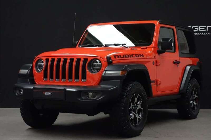 Usado Jeep Wrangler Rubicon 200 CV (147 kW) 2019 Bright orange SUV