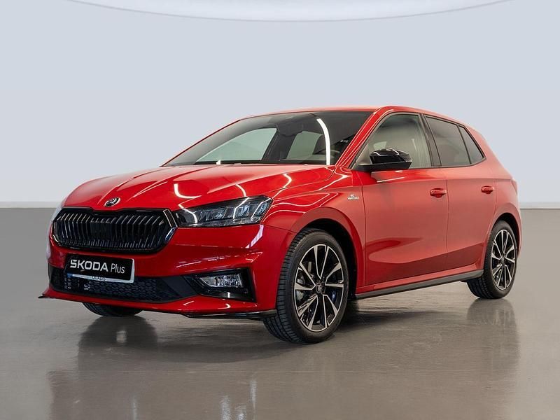 Nuevo Skoda Fabia Monte Carlo 116 CV (85 kW) 2025 Rojo Utilitario
