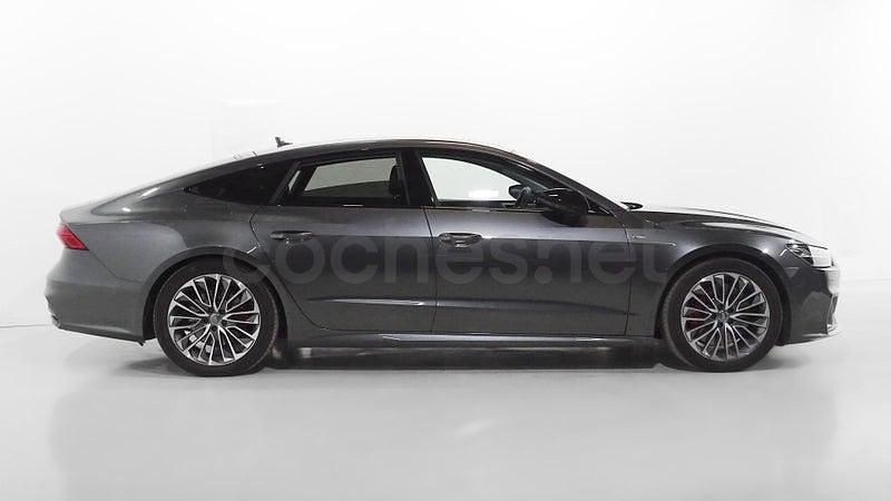 Usado Audi A7 367 CV (269 kW) 2020 Gris / plata Berlina