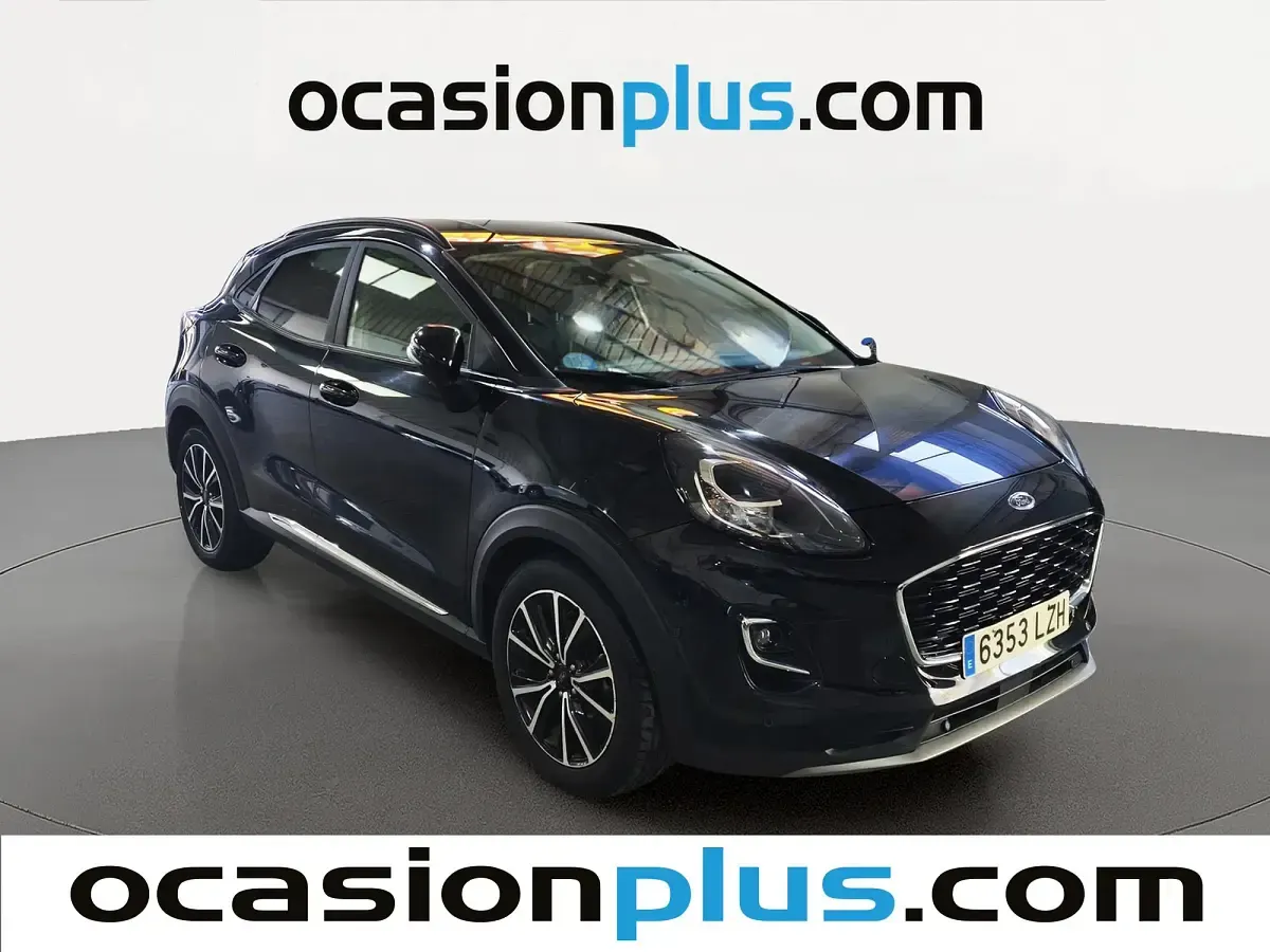 Usado Ford Puma Titanium 125 CV (91 kW) 2022 Negro SUV