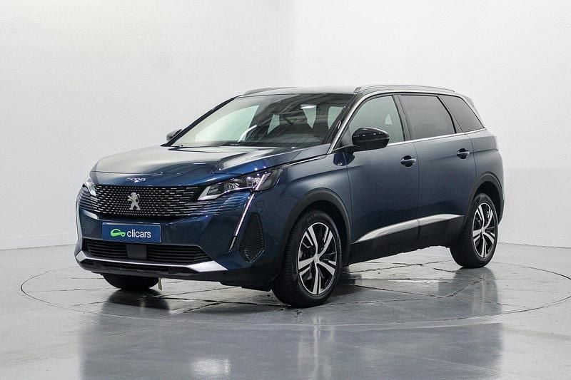 Azul Usado 2021 Peugeot 5008 GTi Monovolumen | 18.490 € (Buen precio) - Imagen 1/4