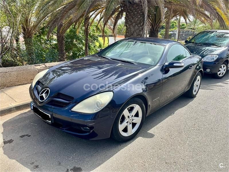 Azul Usado 2006 Mercedes SLK200 Descapotable | 8900 € (Super precio) - Imagen 1/4