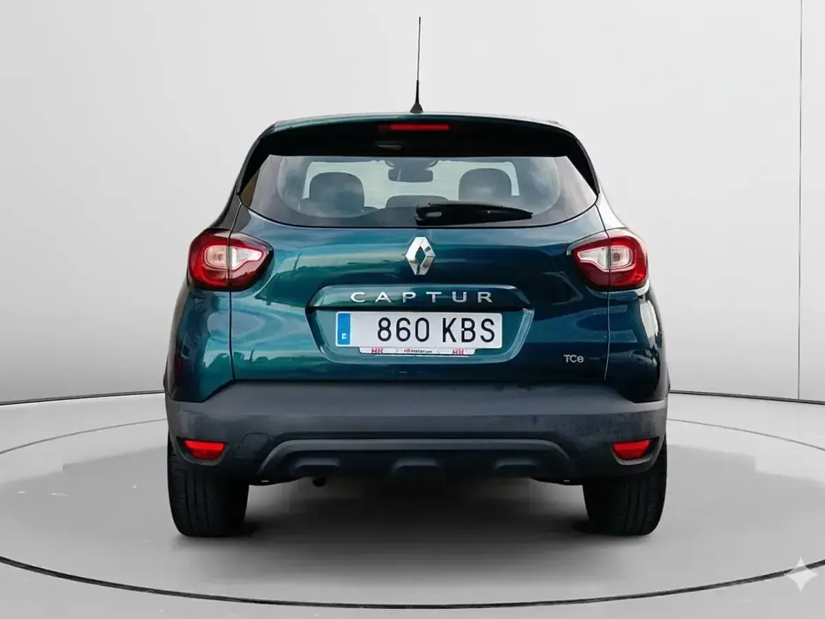Usado Renault Captur Intens 90 CV (66 kW) 2017 Azul SUV