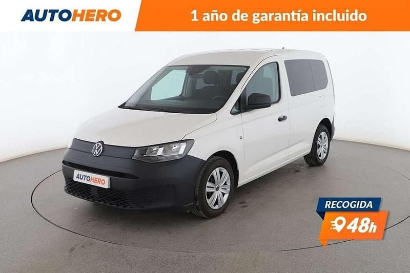Blanco Usado 2021 VW Caddy Life Monovolumen | 21.523 € (Super precio) - Imagen 1/3