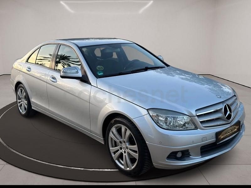 Usado Mercedes C220 Avantgarde 170 CV (125 kW) 2008 Gris / plata Berlina