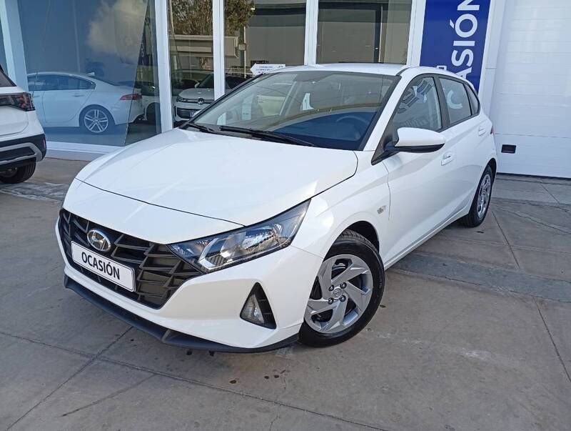 Blanco Usado 2021 Hyundai i20 | 14.900 € (Caro) - Imagen 1/4