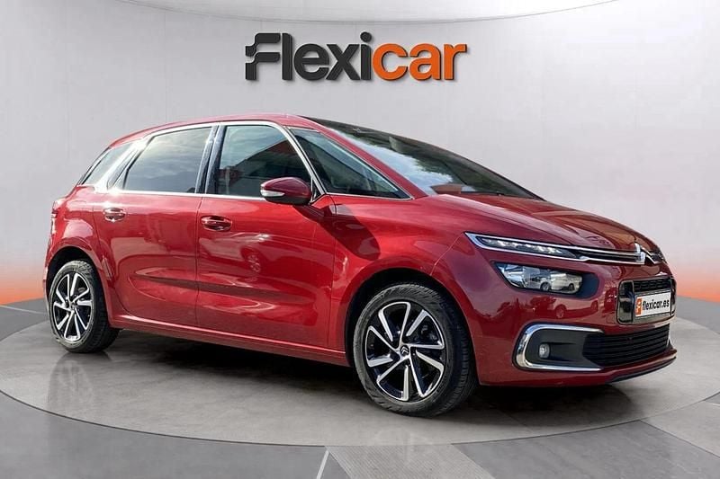 Rojo Usado 2019 Citroën C4 SpaceTourer Feel Monovolumen | 10.190 € (Super precio) - Imagen 1/4