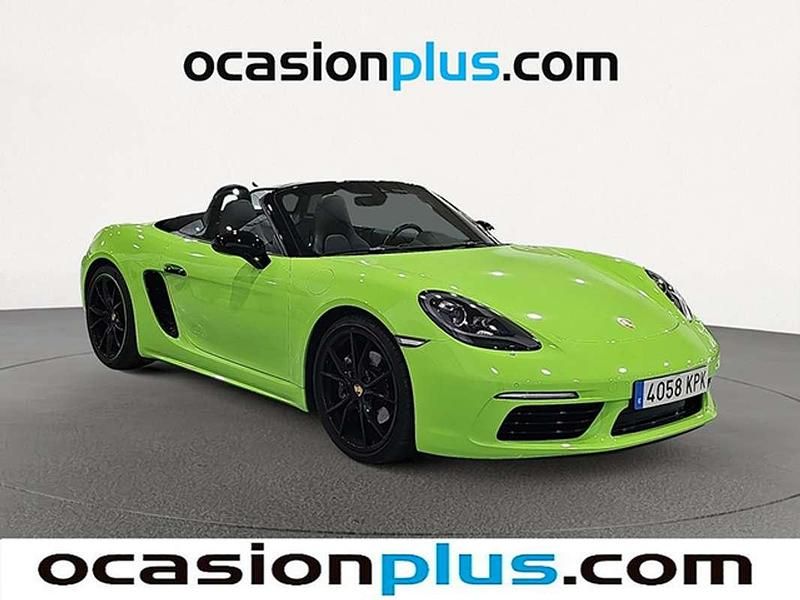 Usado Porsche Boxster 299 CV (219 kW) 2018 Verde Descapotable