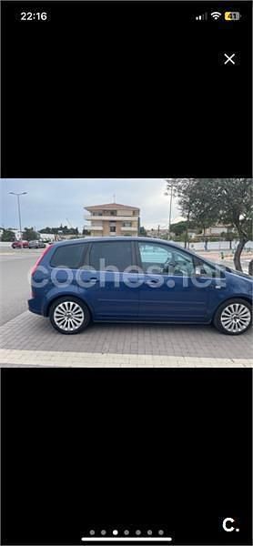 Usado Ford C-MAX S 136 CV (100 kW) 2007 Azul Monovolumen