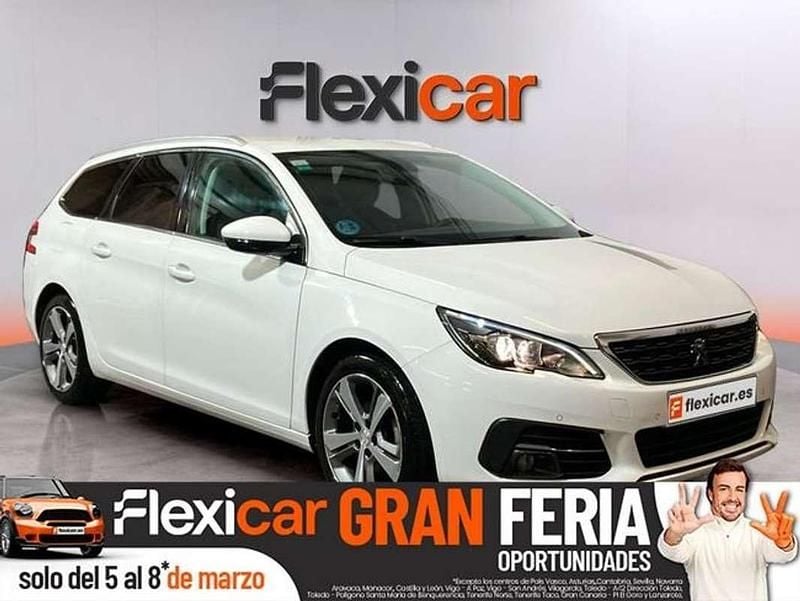 Usado Peugeot 308 SW Allure 131 CV (96 kW) 2020 Blanco Familiar