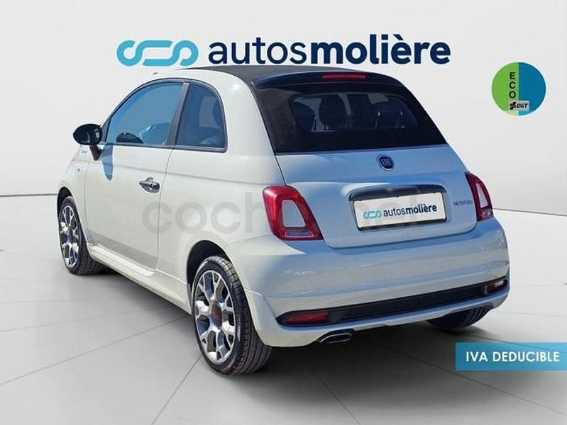 Usado Fiat 500C Sport 70 CV (51 kW) 2022 Blanco Descapotable