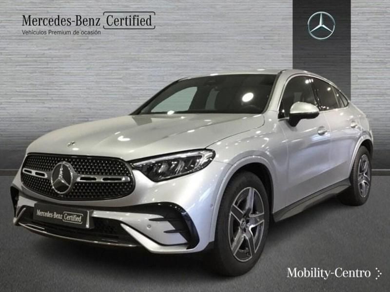 Hightechsilver metallic paint Usado 2024 Mercedes GLC220 AMG line Coupe | 62.900 € (Precio justo) - Imagen 1/4