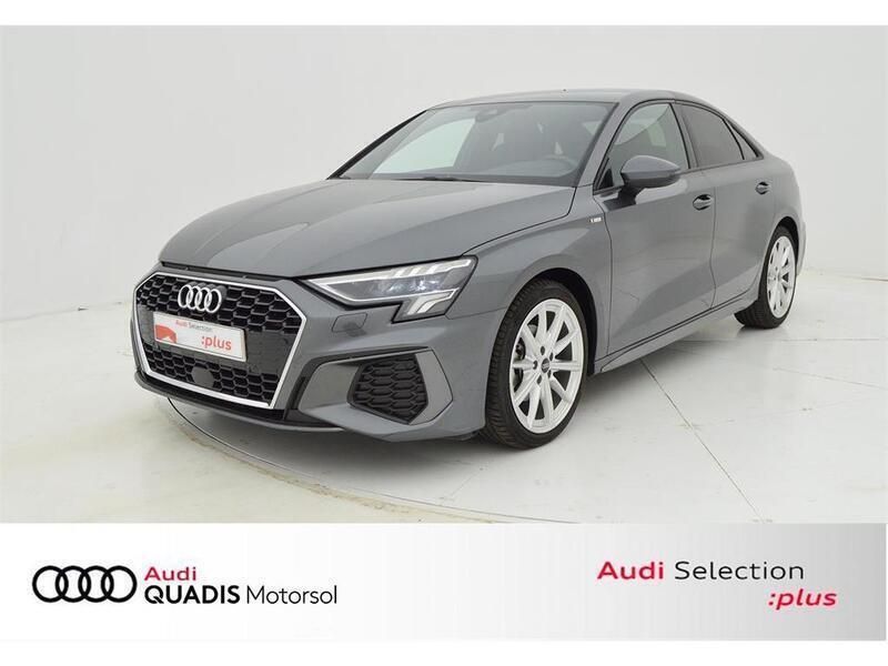 Usado Audi A3 S-Line 150 CV (110 kW) 2022 Gris Berlina