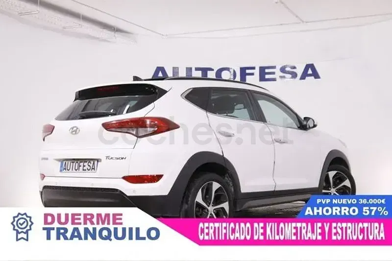 Usado Hyundai Tucson 141 CV (103 kW) 2016 Blanco SUV