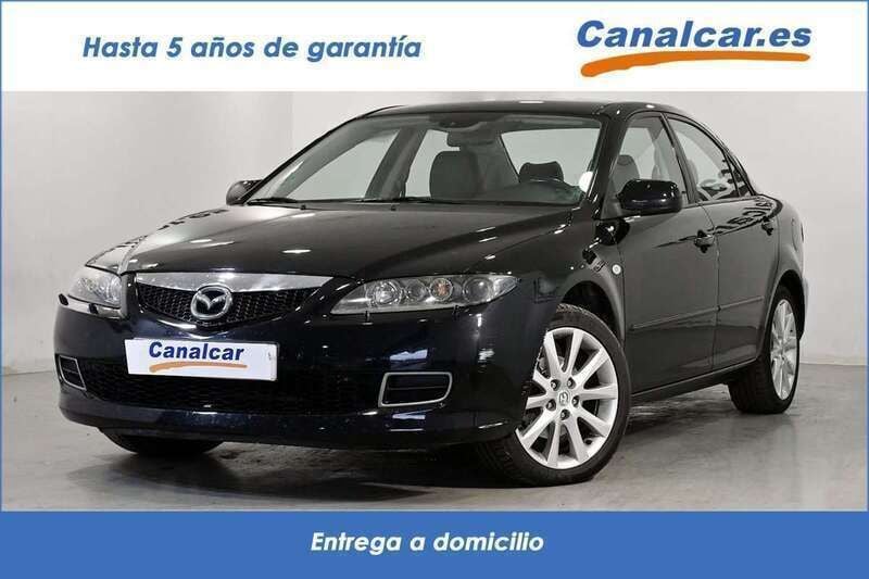 Negro Usado 2007 Mazda 6 Sportive Berlina | 5451 € (Buen precio) - Imagen 1/4