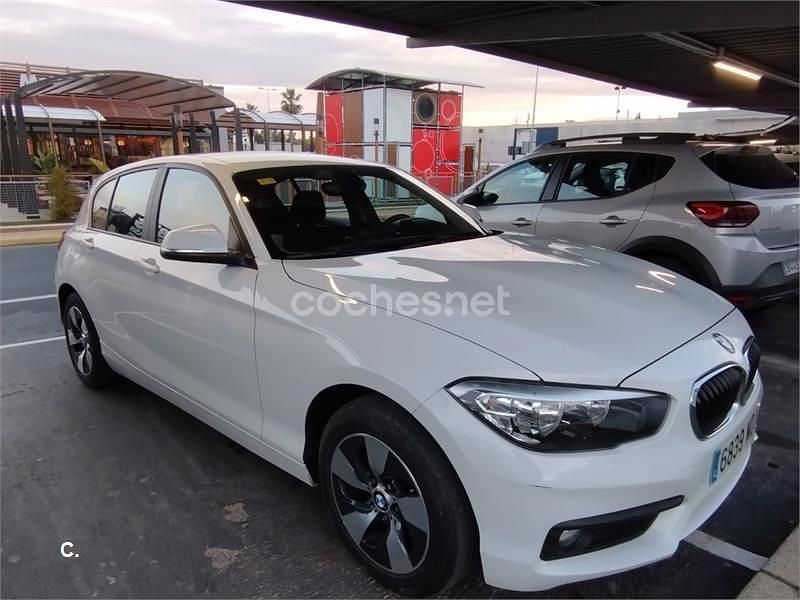 Usado BMW 116 116 CV (85 kW) 2018 Blanco Utilitario