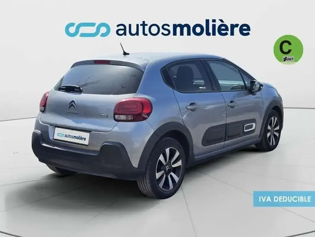 Usado Citroën C3 PureTech 110 CV (80 kW) 2024 Gris Utilitario