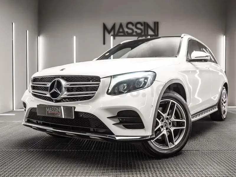 Usado Mercedes GLC250 204 CV (150 kW) 2018 Blanco SUV