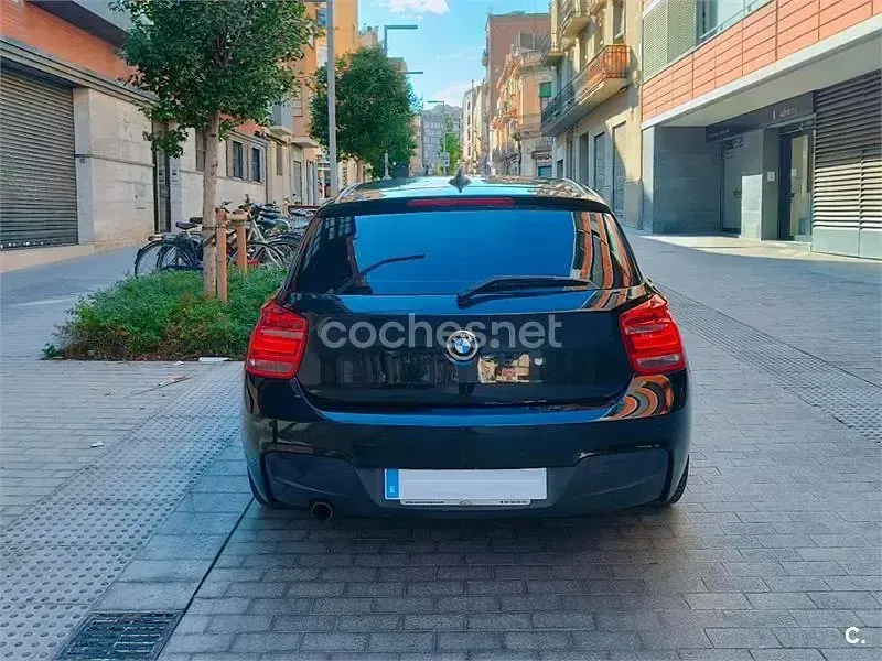 Usado BMW 116 136 CV (100 kW) 2014 Negro Utilitario