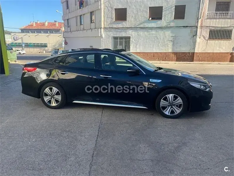 Usado Kia Optima Hybrid 205 CV (150 kW) 2018 Negro Berlina