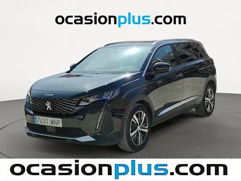 Negro Usado 2024 Peugeot 5008 Allure Monovolumen | 28.991 € (Super precio) - Imagen 1/4
