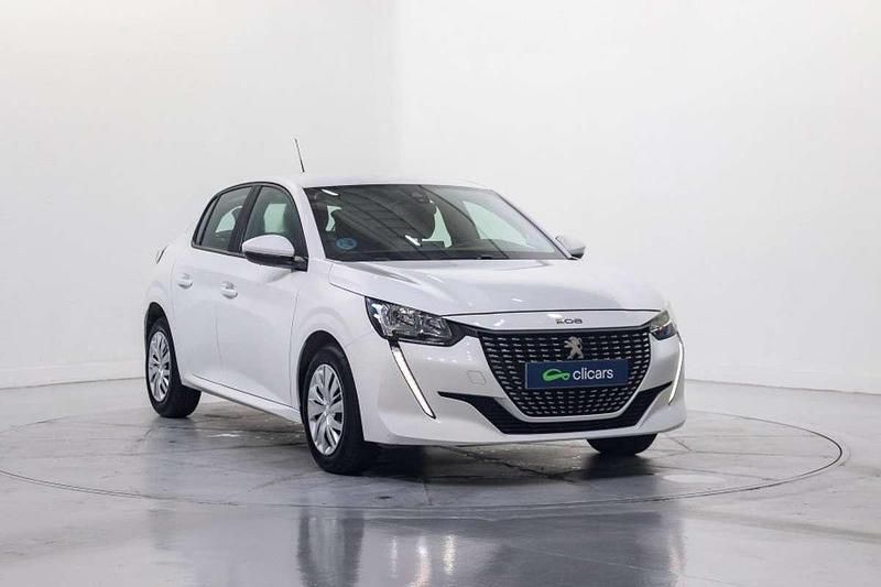 Usado Peugeot 208 Active 102 CV (75 kW) 2021 Blanco Utilitario