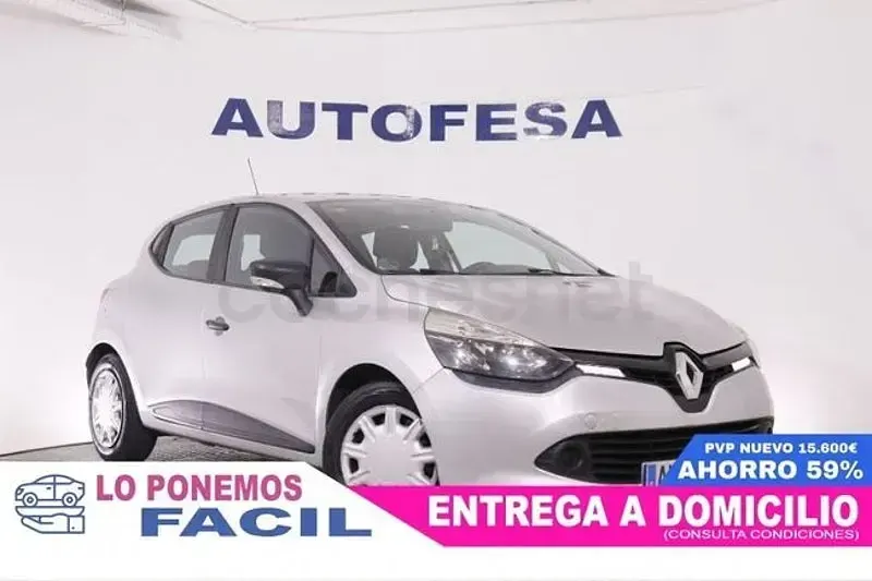 Usado Renault Clio IV Business 75 CV (55 kW) 2014 Gris / plata Berlina