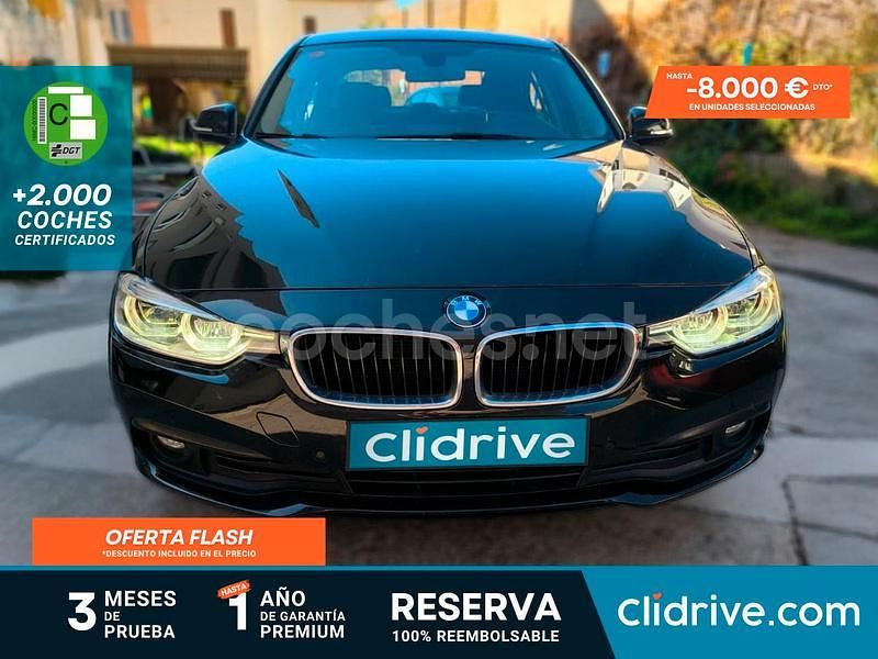Negro Usado 2017 BMW 318 Berlina | 18.490 € (Precio justo) - Imagen 1/3