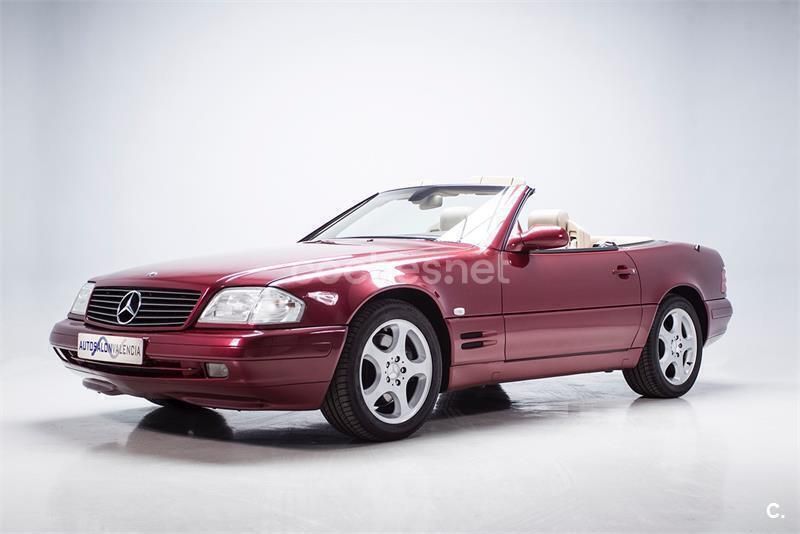Rojo Usado 2001 Mercedes SL280 Descapotable | 29.000 € - Imagen 1/1