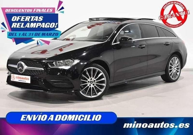 Usado Mercedes CLA250 Shooting Brake AMG line 211 CV (155 kW) 2023 Negro Familiar