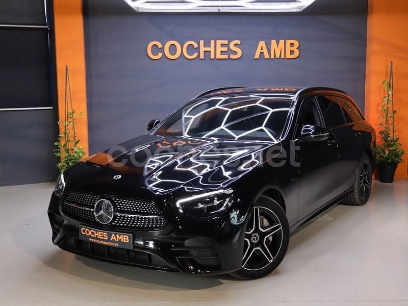 Negro Usado 2021 Mercedes E300 Familiar | 31.950 € (Super precio) - Imagen 1/3