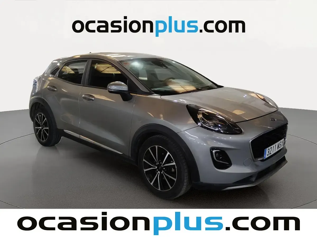 Usado Ford Puma Titanium 125 CV (91 kW) 2020 Gris plata SUV